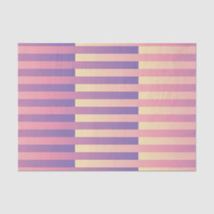 Papel De Seda Patrón de rayas púrpura rosa amarillo