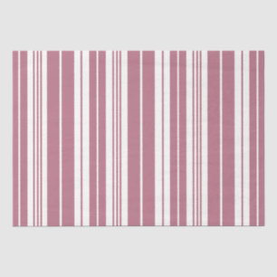 Papel De Seda Patrón de rayas verticales blancas rosadas