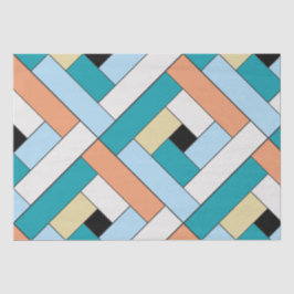 Papel De Seda Patrón de rectángulo (ver10) con detalle de Person