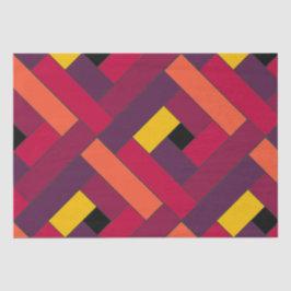 Papel De Seda Patrón de rectángulo (ver4) con detalle de Persona