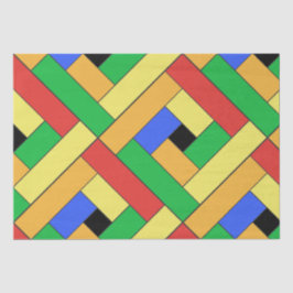 Papel De Seda Patrón de rectángulo (ver9) con detalle de Persona