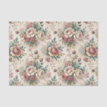 Patrón de rosa inglesa de chintz botánico victoria