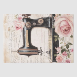 Papel De Seda Patrón de rosas y de mascado de éfera