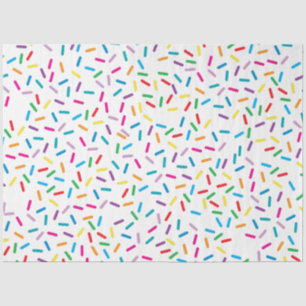 Papel De Seda Patrón de salpicaduras de arcoiris coloridas