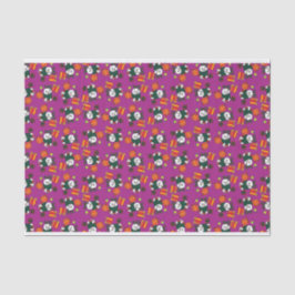 Papel De Seda Patrón de Snowman