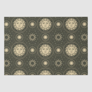 Papel De Seda Patrón de sol
