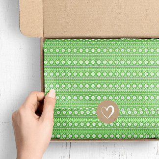 Papel De Seda Patrón de sudadera de Navidades de Isla Verde