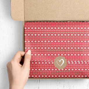 Papel De Seda Patrón de sudoración de los Navidades de las Islas