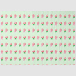 Papel De Seda Patrón de Swirls Candy Cane navidades