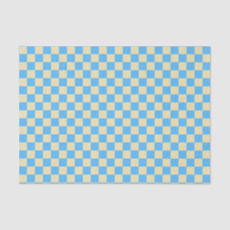 Papel De Seda Patrón de tablero de mandos retro estético azul bl