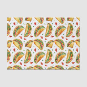 Papel De Seda Patrón de Taco