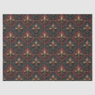 Papel De Seda Patrón de talla de madera gótica (2)