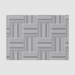 Papel De Seda Patrón de tejido de rayas grises