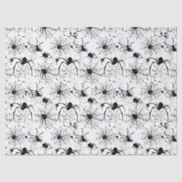 Papel De Seda Patrón de telaraña de Halloween