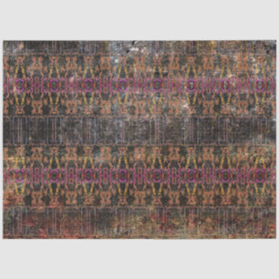 Papel De Seda Patrón de textura púrpura marrón negro occidental