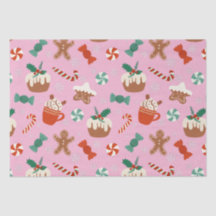 Patrón de tratamientos dulces para Navidades festi