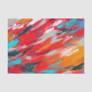 PAPEL DE SEDA PATRON DE TRAZOS DE PINTURA
