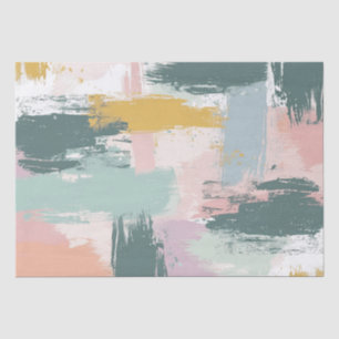 Papel De Seda Patrón de trazos de pintura de Pastel