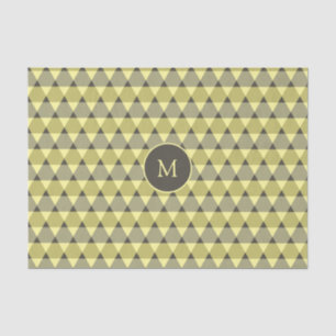 Papel De Seda Patrón de triángulos