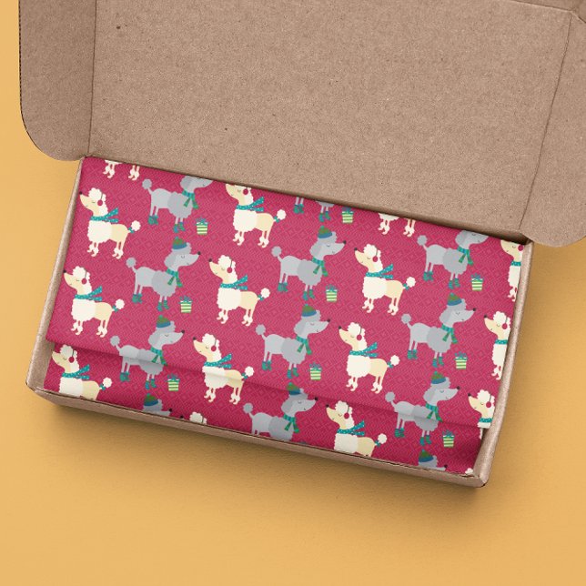 Papel De Seda Patrón de vacaciones de perro canino cangrejo de n (Subido por el creador)
