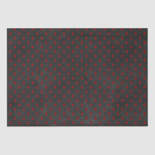 Papel De Seda Patrón de vampiros (Anverso)