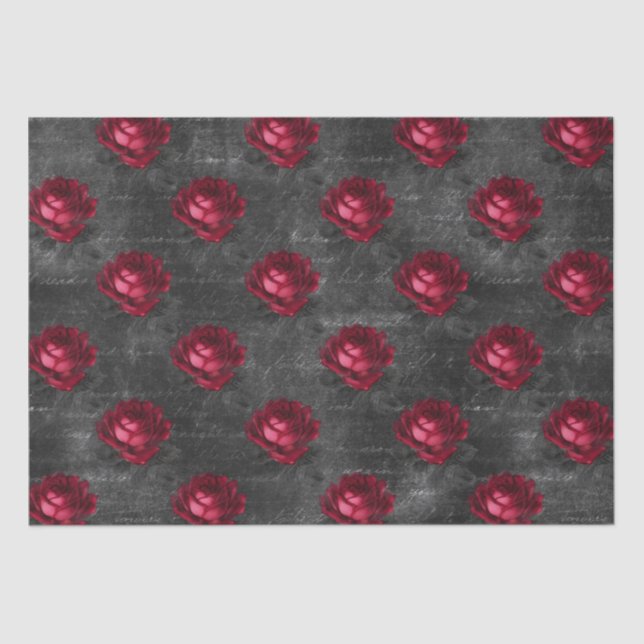 Papel De Seda Patrón de vampiros (Anverso)