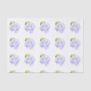 Papel De Seda Patrón de vibración de color de agua de Hydrangea