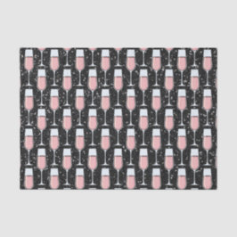 Papel De Seda Patrón de Vino Rosado