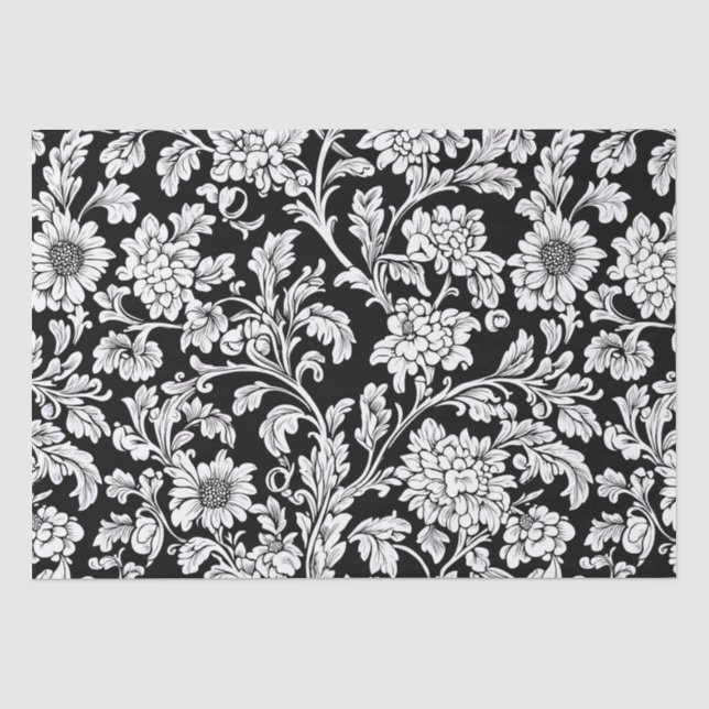 Papel De Seda Patrón de William Morris (Anverso)