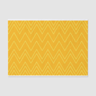 Papel De Seda Patrón de zigzag amarillo, fresco, moderno, modern