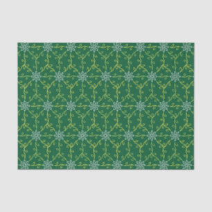 Papel De Seda Patrón defloral sin soldadura