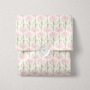 Papel De Seda Patrón delicado de follaje de flores silvestres ro