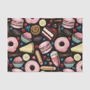 Papel De Seda Patrón delicioso