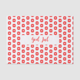 Papel De Seda Patrón Dios Jul Feliz Regalo de Navidad