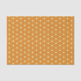 Papel De Seda Patrón egipcio del Naranja ventilado Beige Triskel