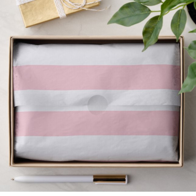 Papel De Seda Patrón elegante de rayas blancas PInk (Subido por el creador)