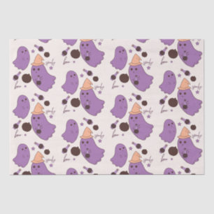 Papel De Seda Patrón espeluznante de Halloween de poción fantasm