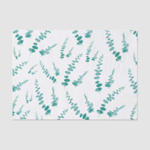 Papel De Seda Patrón Eucalyptus
