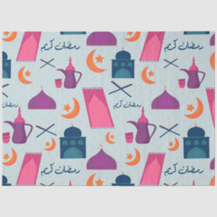 Papel De Seda Patrón feliz de Ramadán