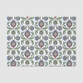 Papel De Seda Patrón floral arábigo