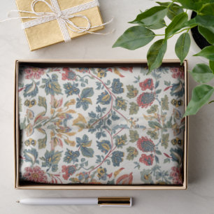 Papel De Seda Patrón floral Art Nouveau de William Morris Compto