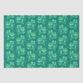 Papel De Seda Patrón floral de flores vintage de jazmín florón v