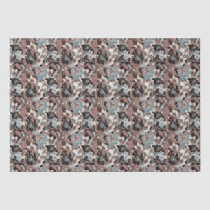 Papel De Seda Patrón floral de Magnolia