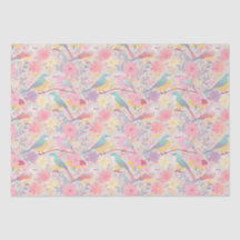 Patrón floral de primavera pastel 02