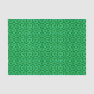 Papel De Seda Patrón floral de resumen verde
