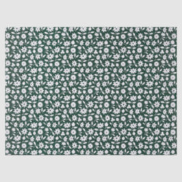 Papel De Seda Patrón floral denso decorativo vintage