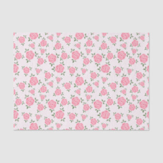 Papel De Seda Patrón floral dulce