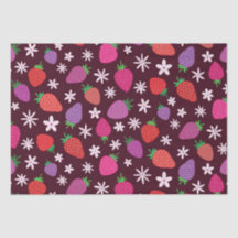 Patrón floral rosa rojo morado fresa