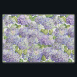 Papel De Seda Patrón floral Vintage Purple Hydrangea<br><div class="desc">Este papel de tejido floral presenta una lavanda romántica y flores de hidraangea púrpura. Perfecto para el envolvimiento de regalo de boda o para proyectos artesanales,  incluyendo desacoplamiento. Diseñado por la artista de renombre mundial ©Tim Coffey.</div>