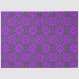 Papel De Seda Patrón floral violeta violeta violeta malva de flo